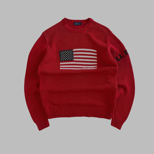 Polo Ralph Lauren Flag Knit - M