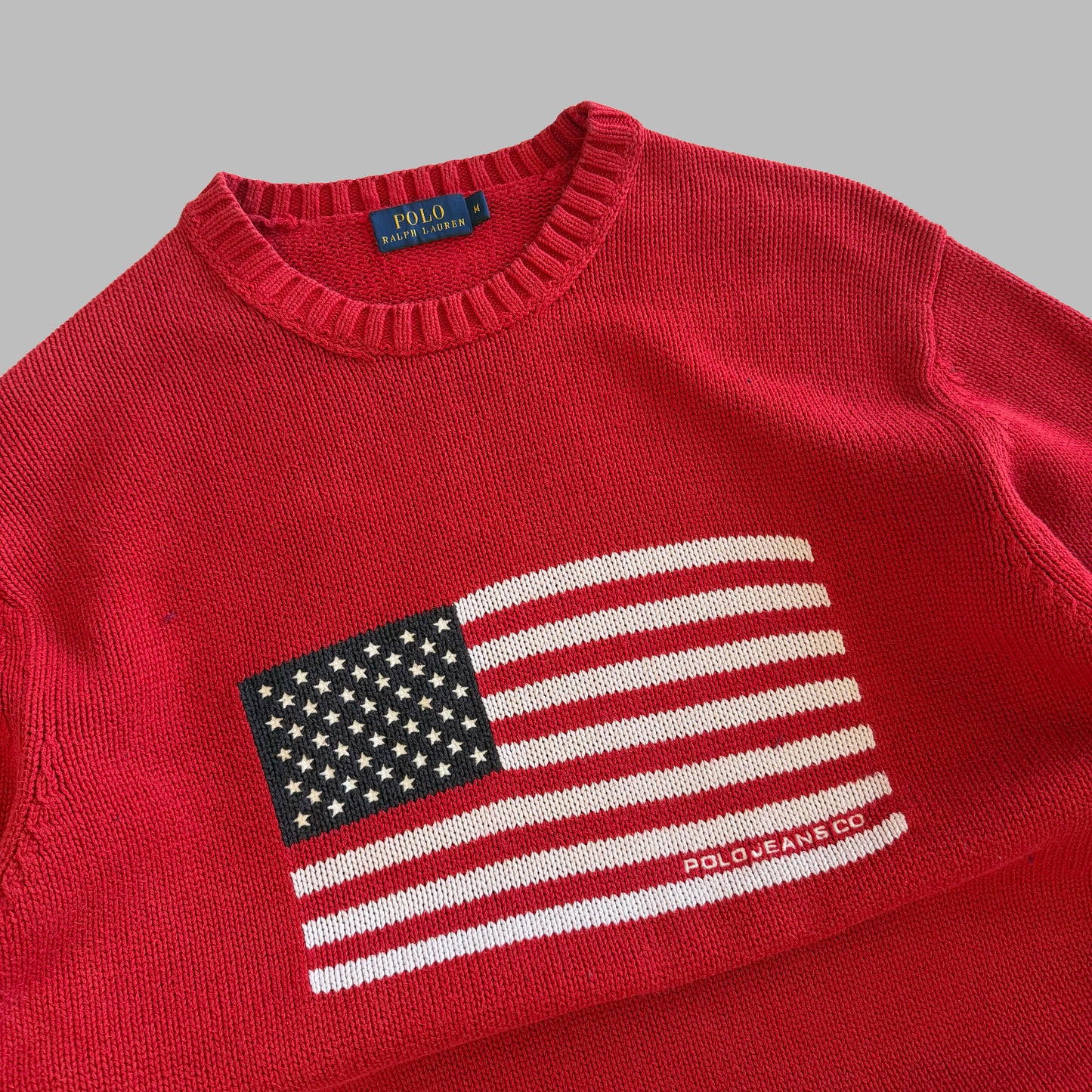 Polo Ralph Lauren Flag Knit - M