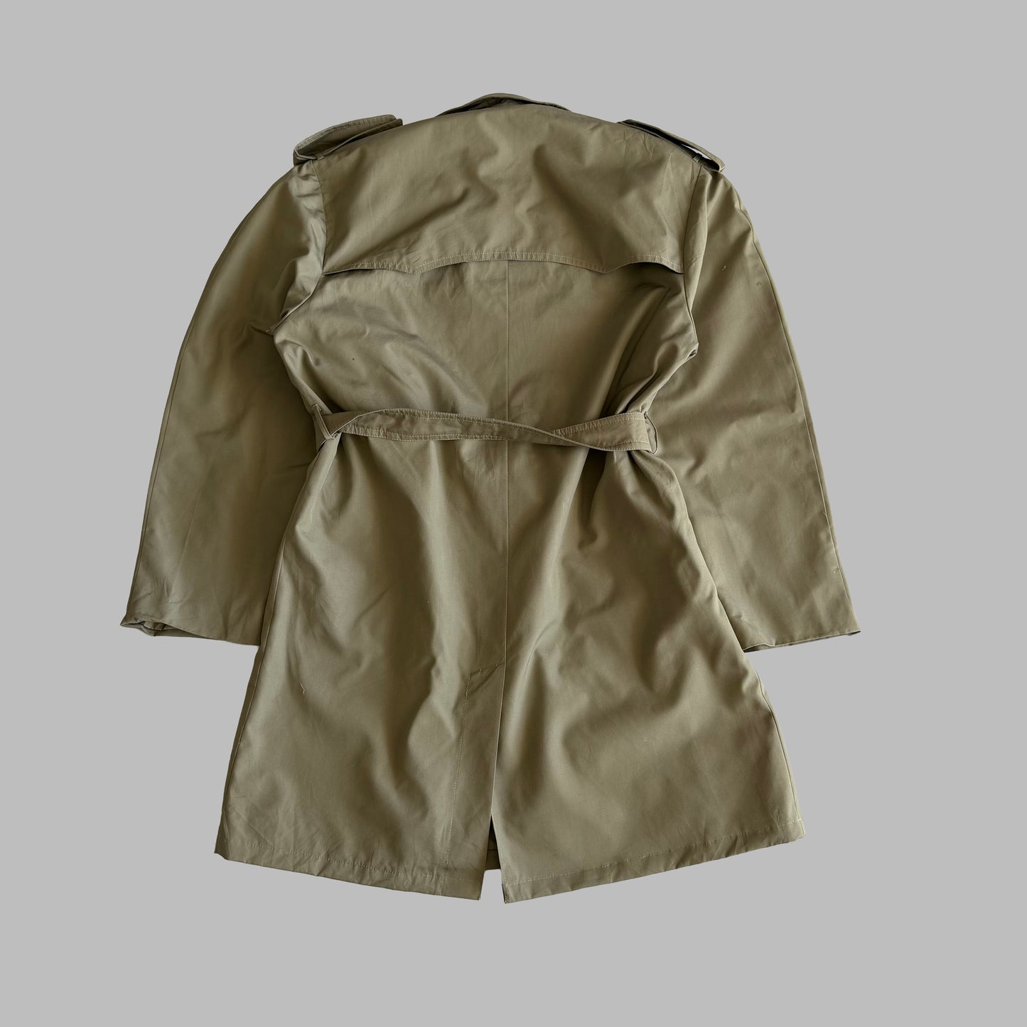 90s Double Breasted Burberry trench Coat - M