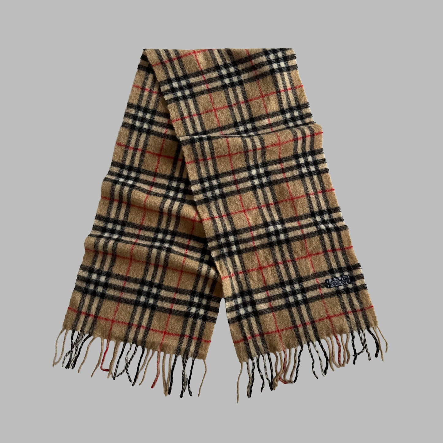 90s Burberry Nova Check Scarf