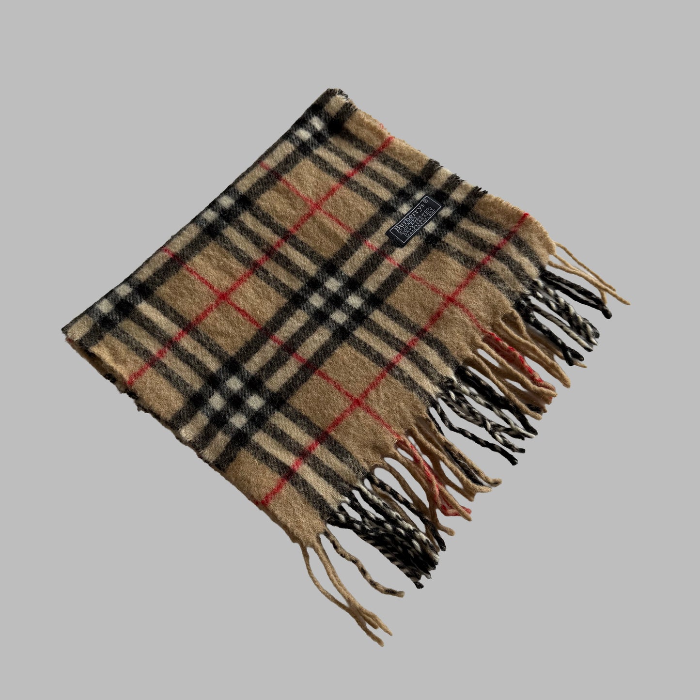 90s Burberry Nova Check Scarf