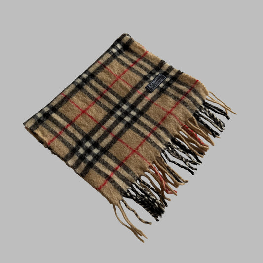 90s Burberry Nova Check Scarf