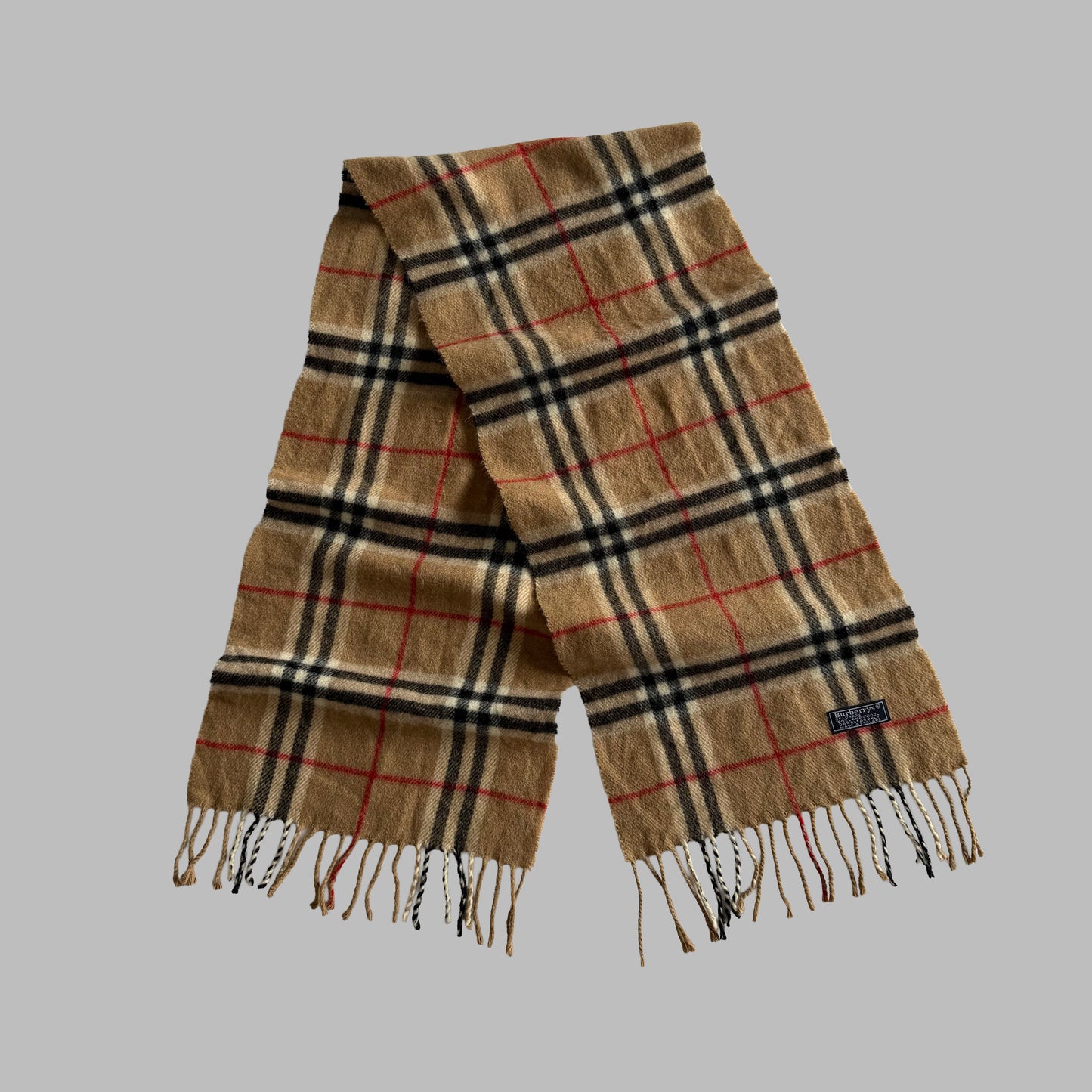 90s Burberry Nova Check Scarf