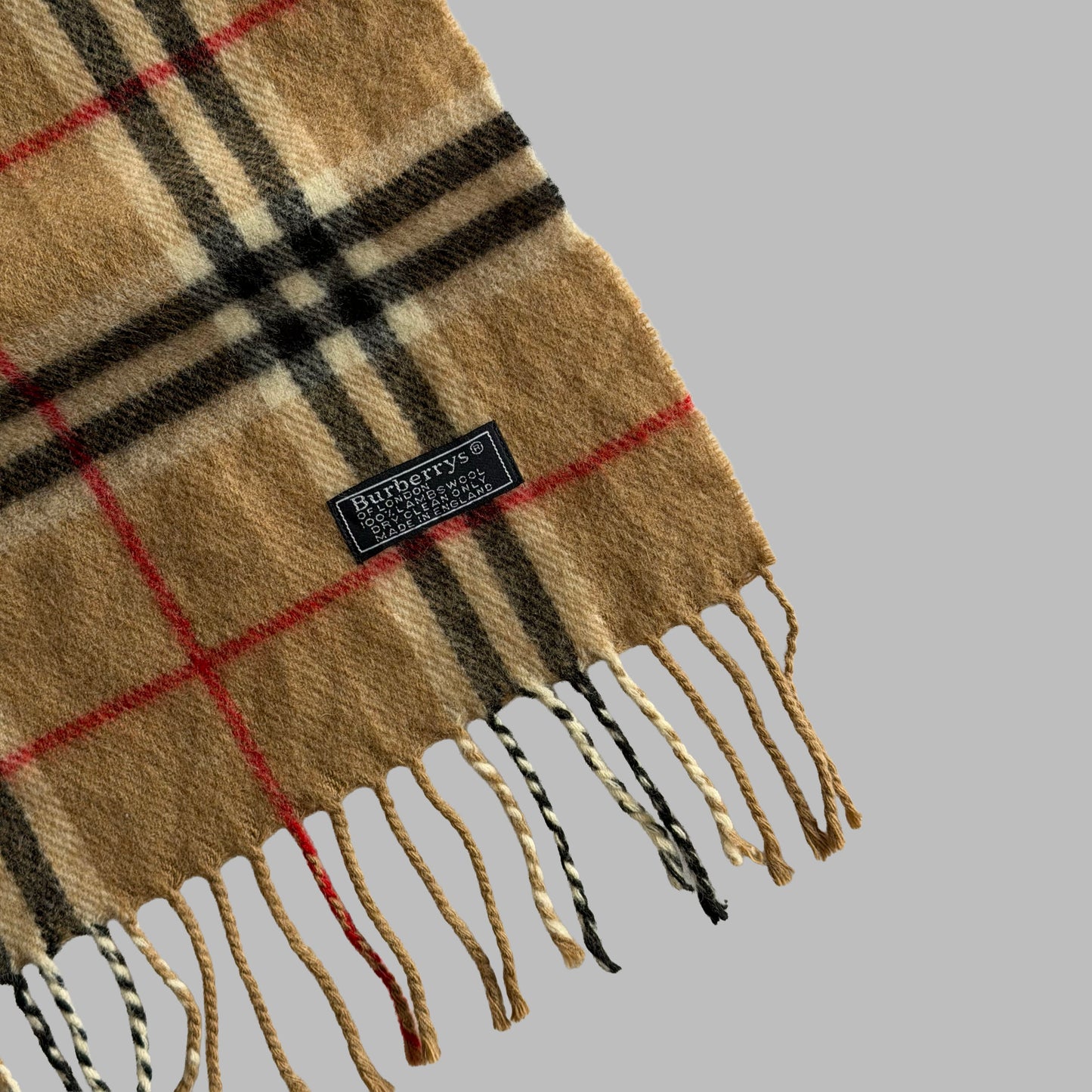 90s Burberry Nova Check Scarf