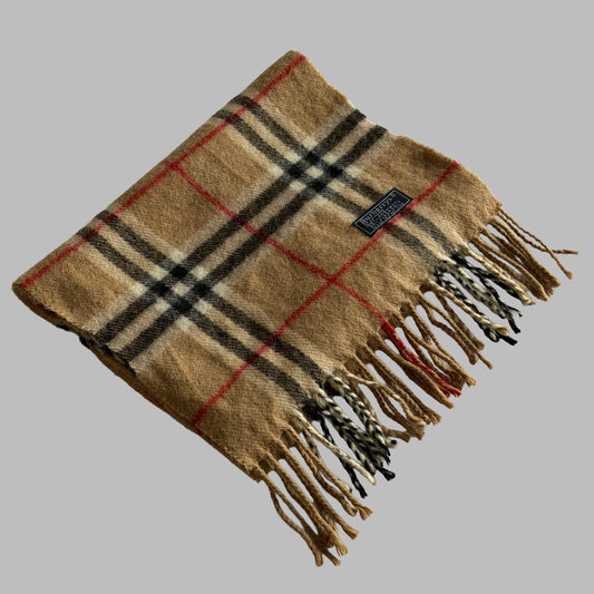 90s Burberry Nova Check Scarf
