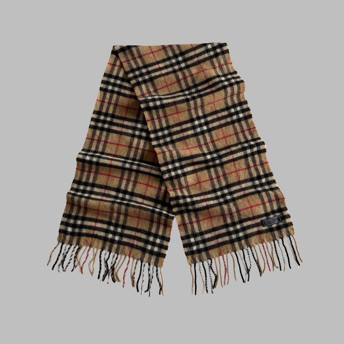 90s Burberry Nova Check Scarf