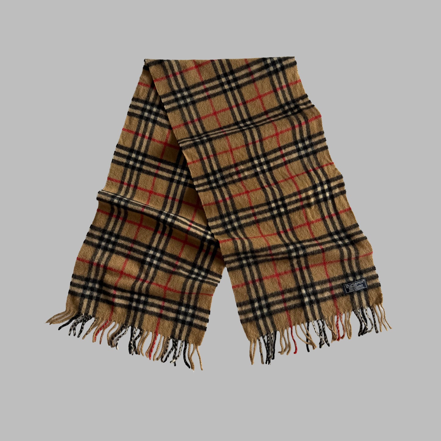 90s Burberry Nova Check Scarf