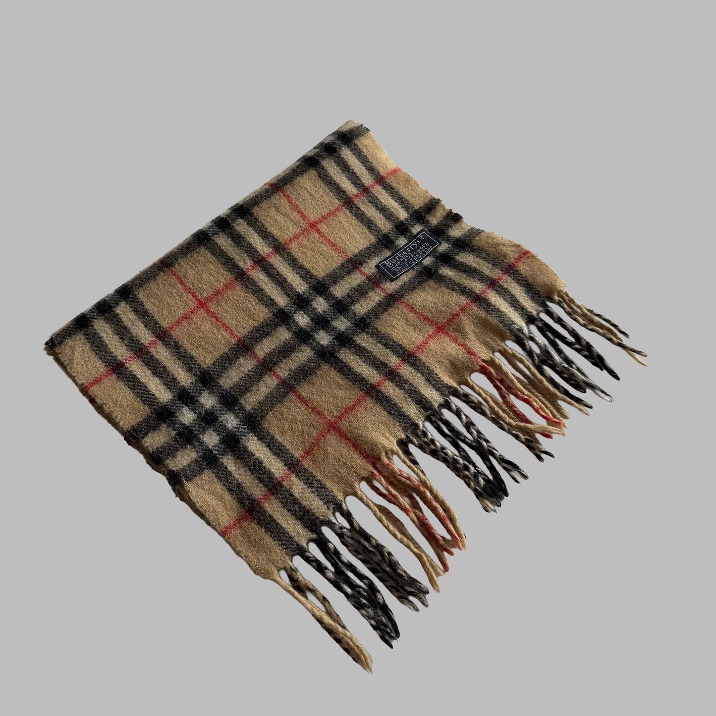 90s Burberry Nova Check Scarf