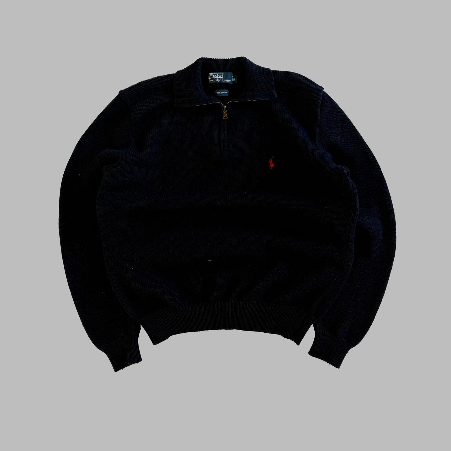 90s Polo Ralph Lauren Quarter Zip - M