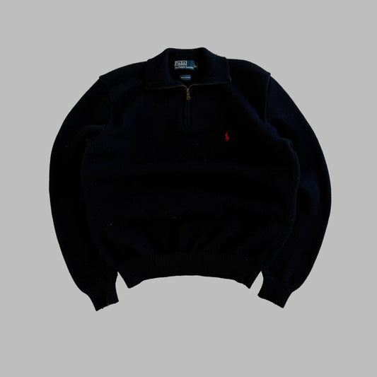 90s Polo Ralph Lauren Quarter Zip - M