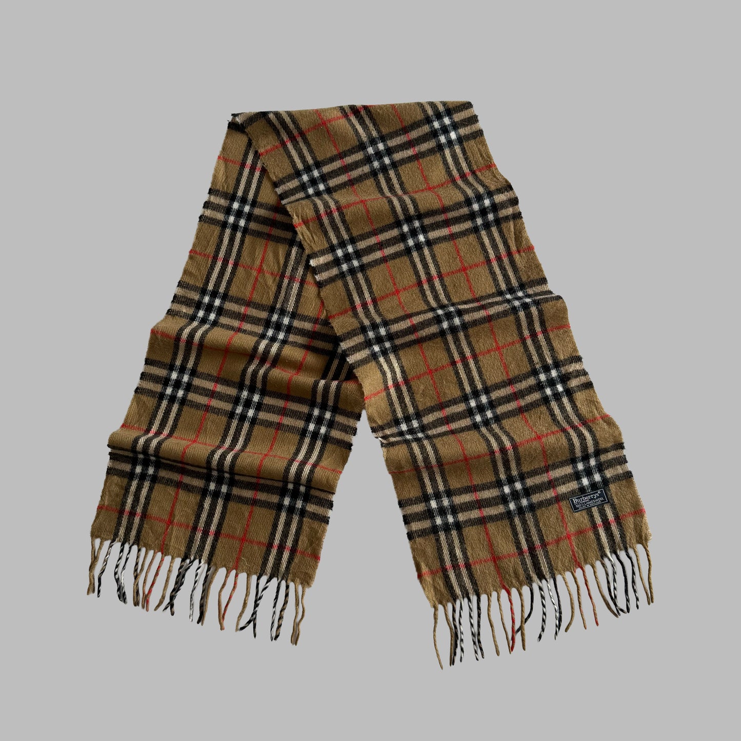 90s Burberry Nova Check Scarf