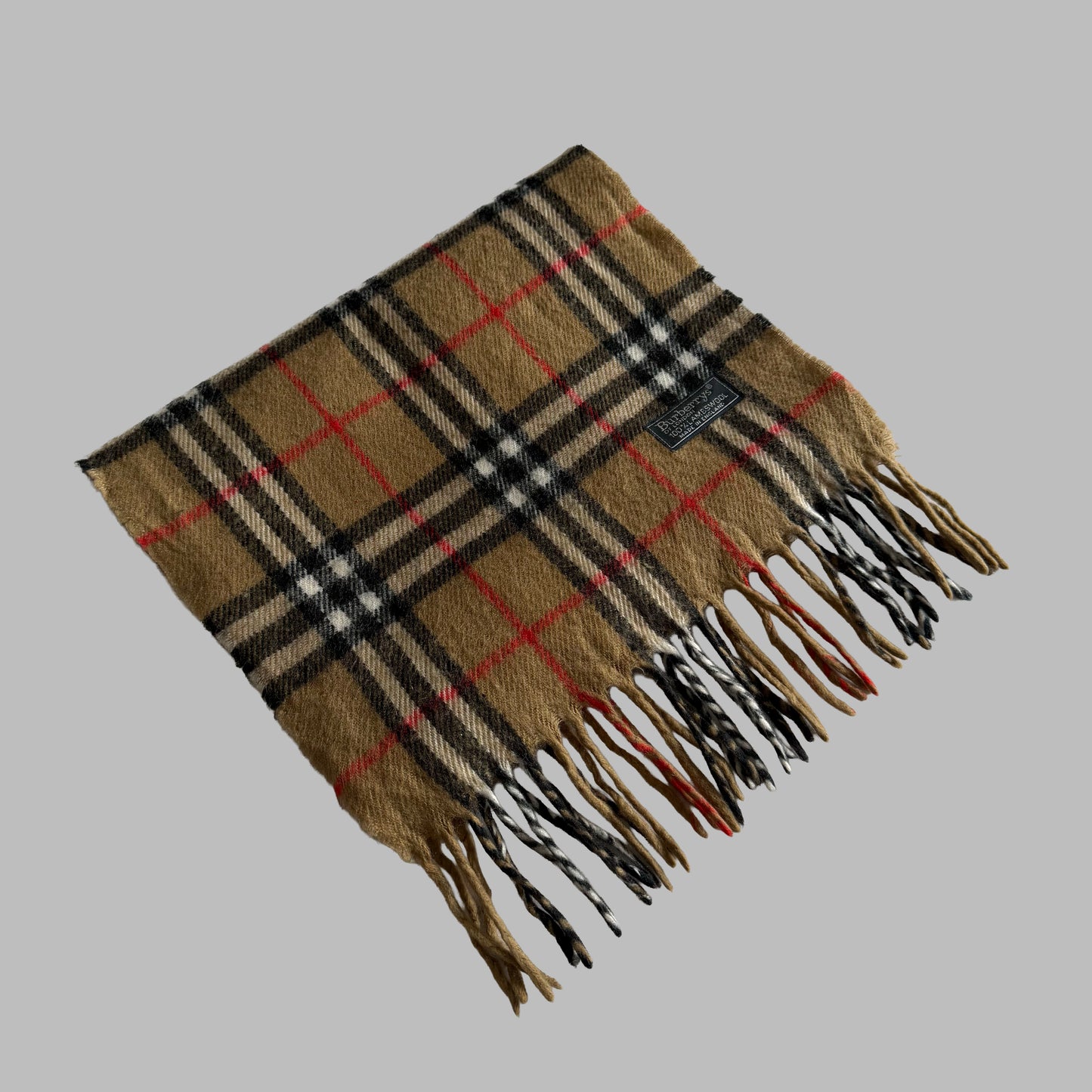 90s Burberry Nova Check Scarf