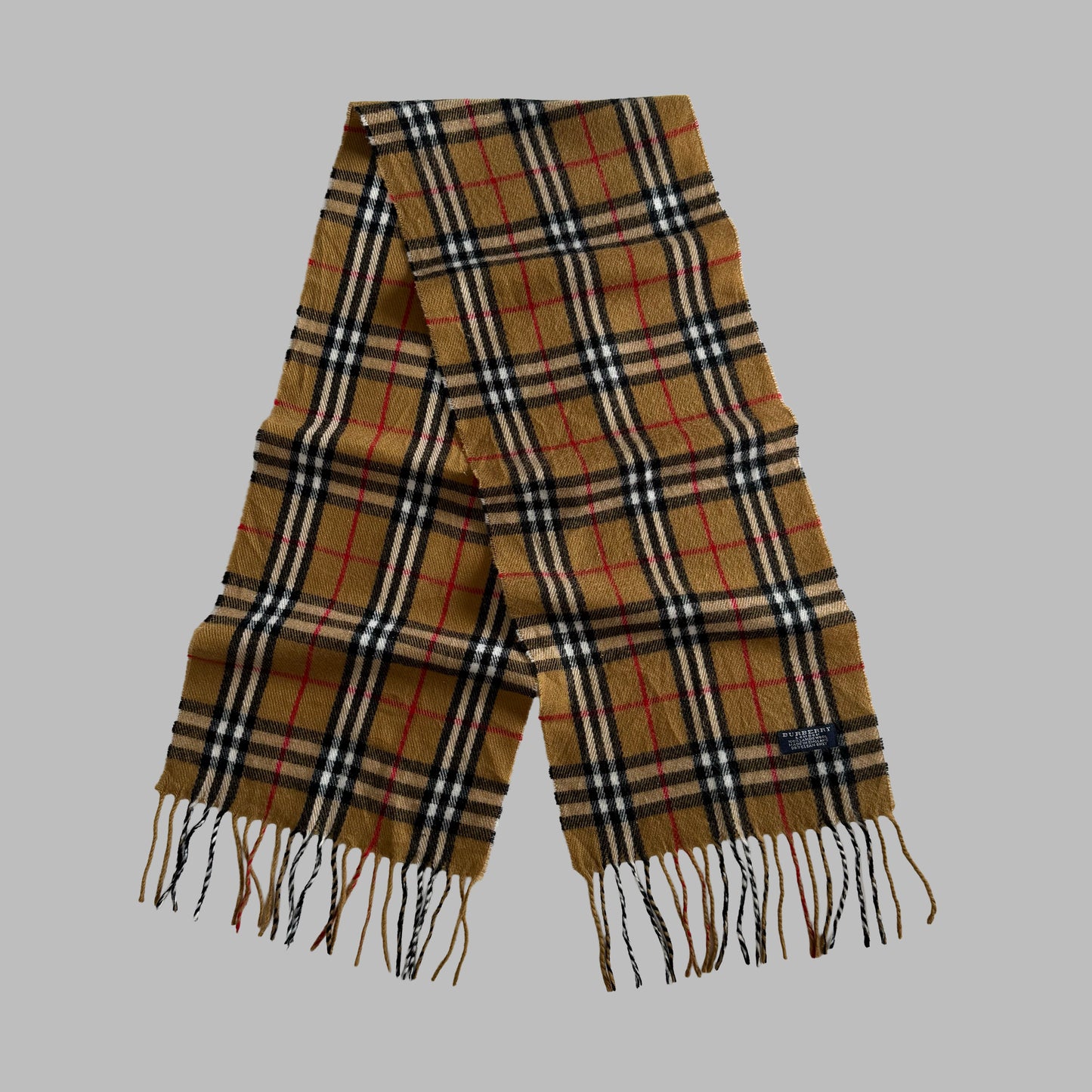 90s Burberry Nova Check Scarf