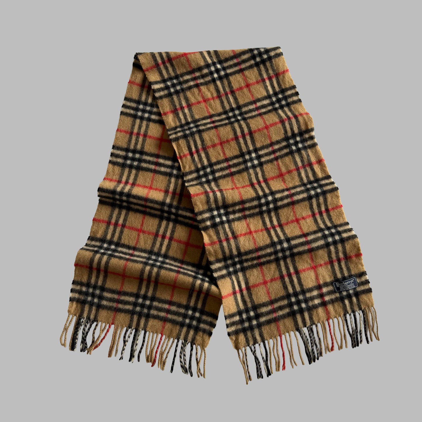 90s Burberry Nova Check Scarf