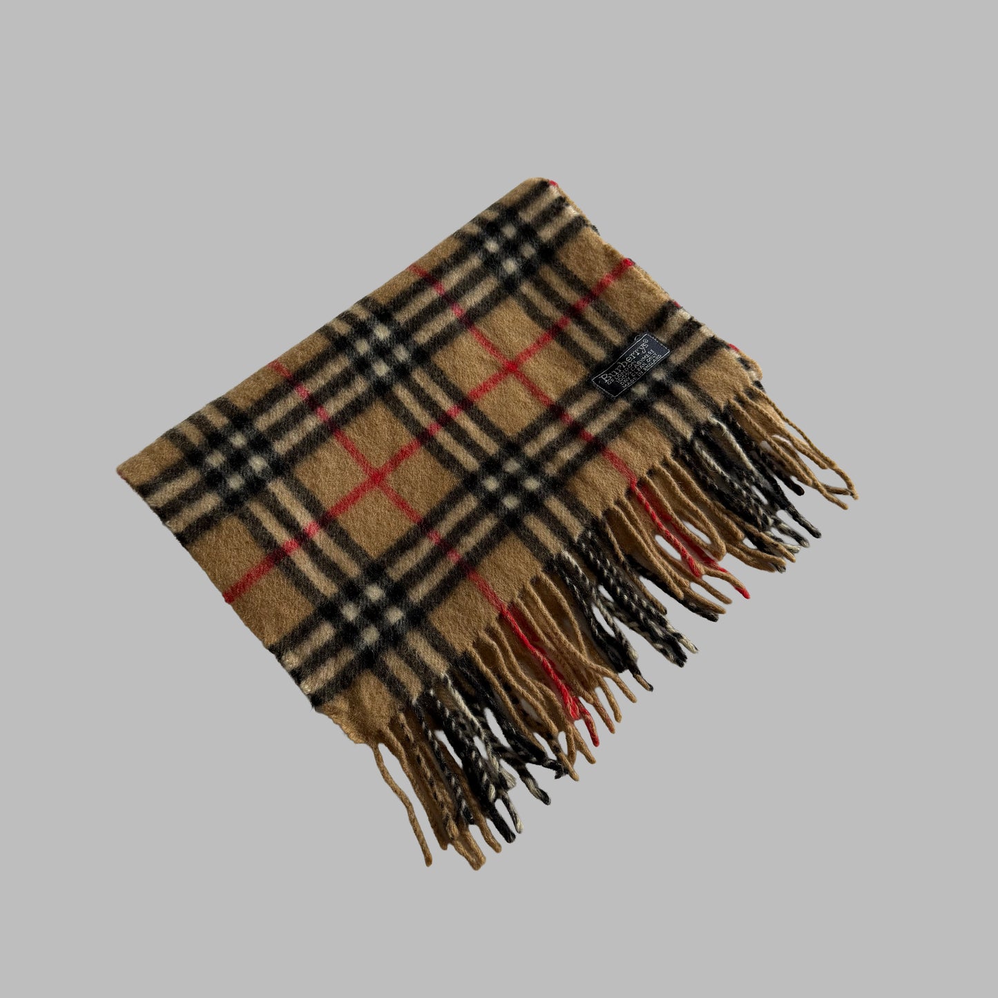 90s Burberry Nova Check Scarf