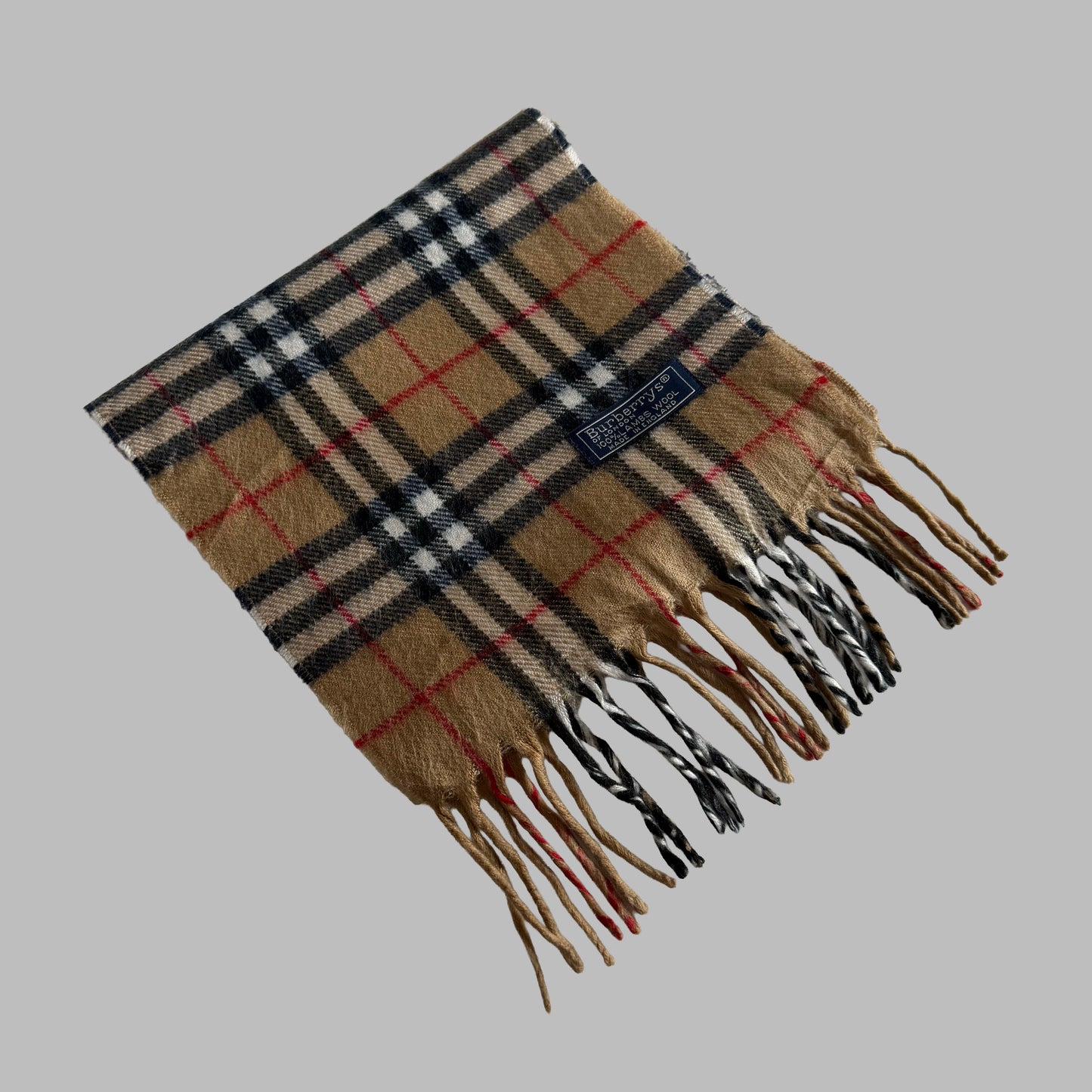 90s Burberry Nova Check Scarf