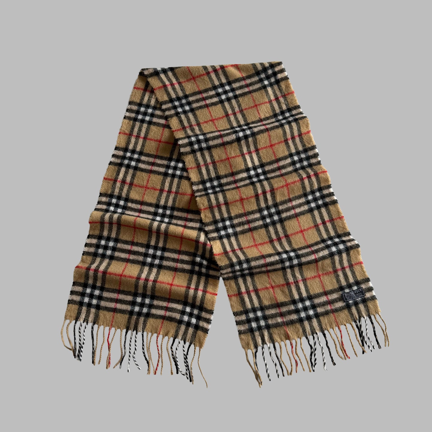 90s Burberry Nova Check Scarf