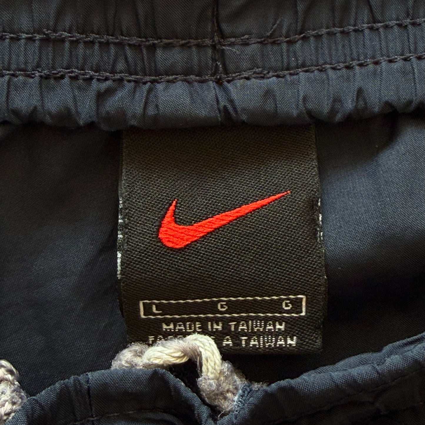 Y2K Nike Striped Wide Leg Track Pants - XL