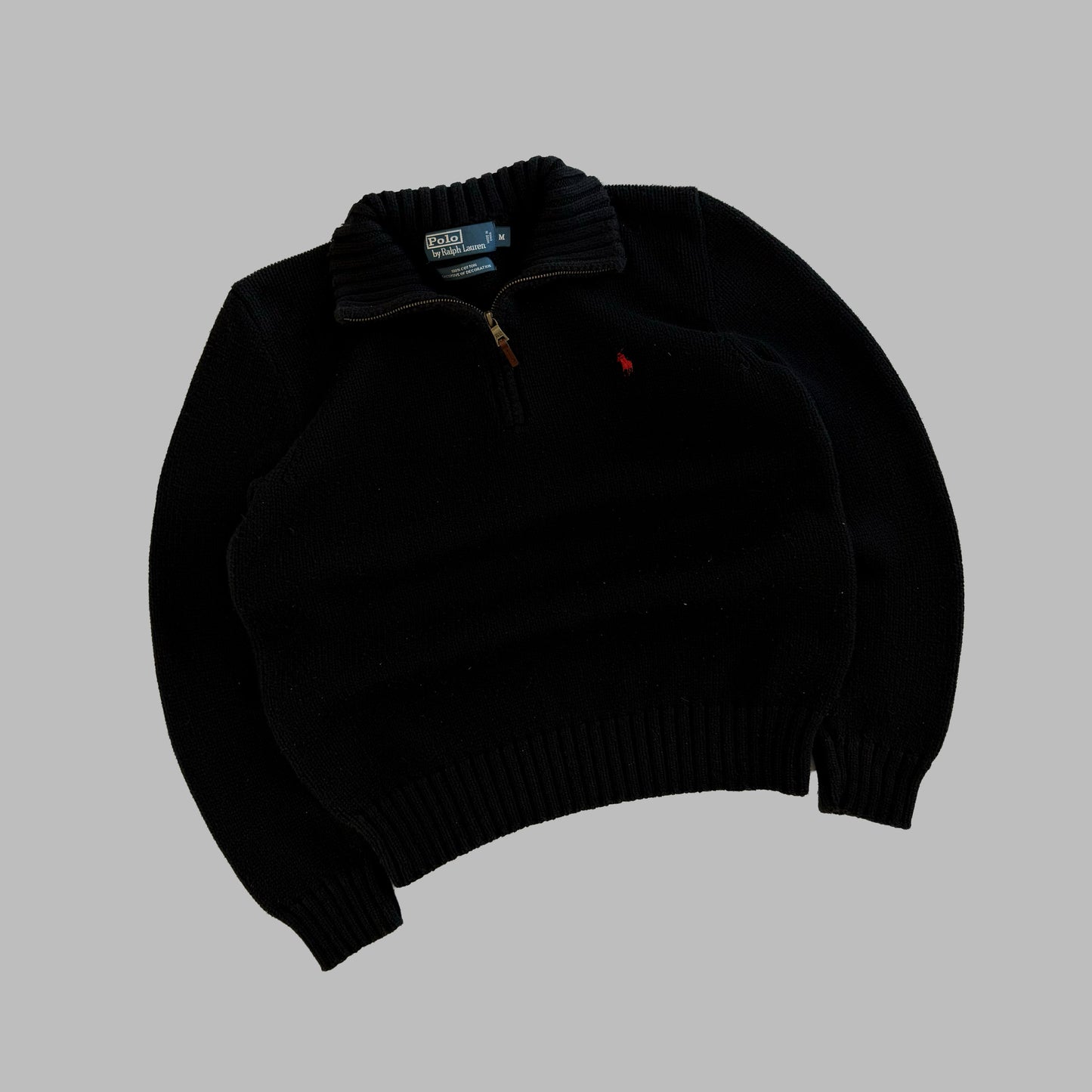 90s Polo Ralph Lauren Quarter Zip - M