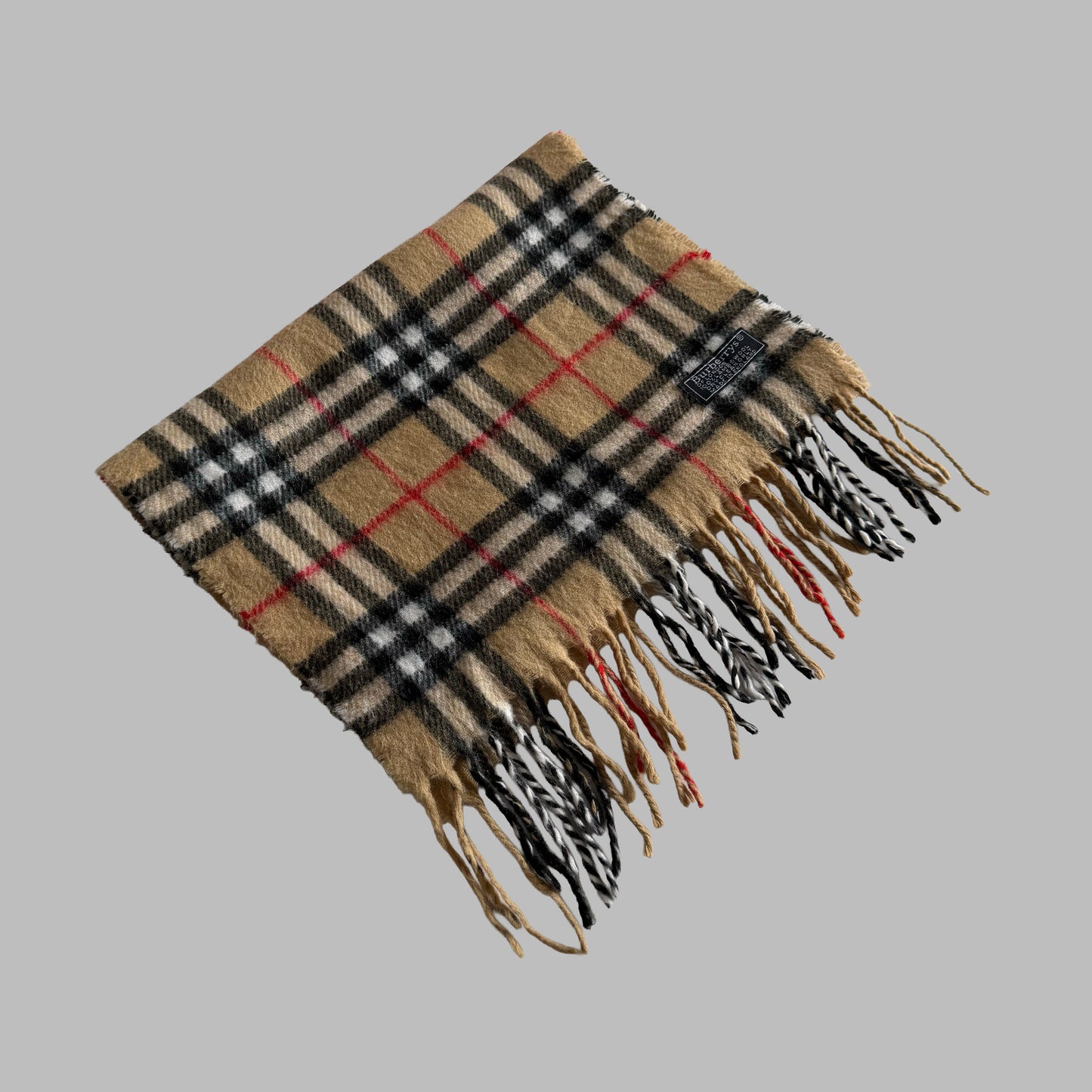 90s Burberry Nova Check Scarf