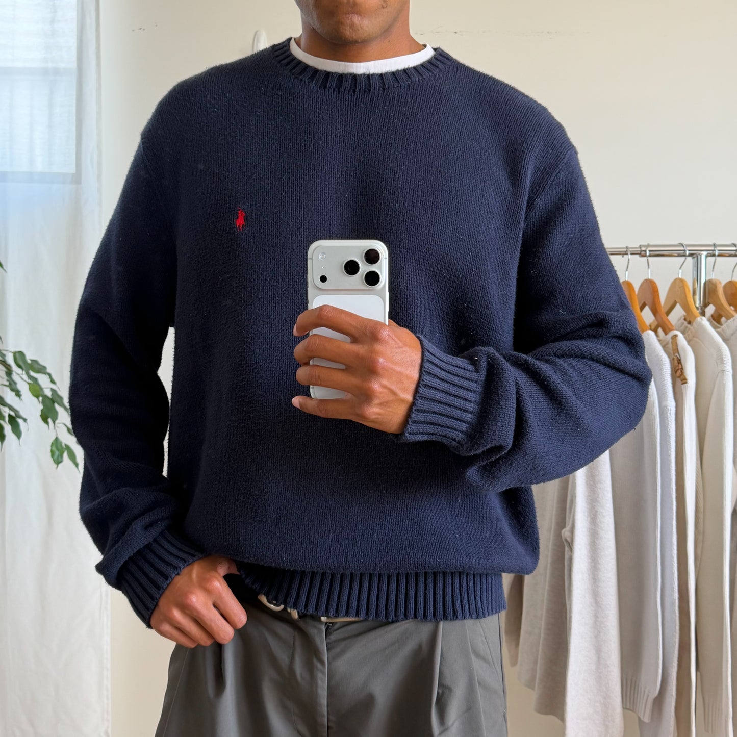 90s Ralph Lauren Heavy Knit - XXL