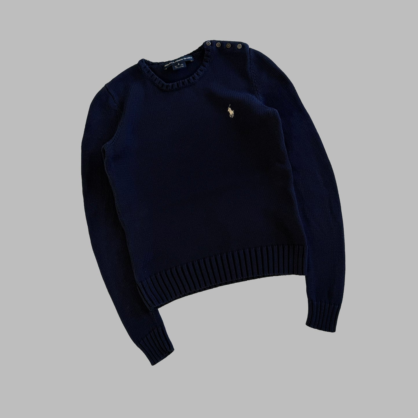 Y2K Polo Ralph Lauren Heavy Knit - S