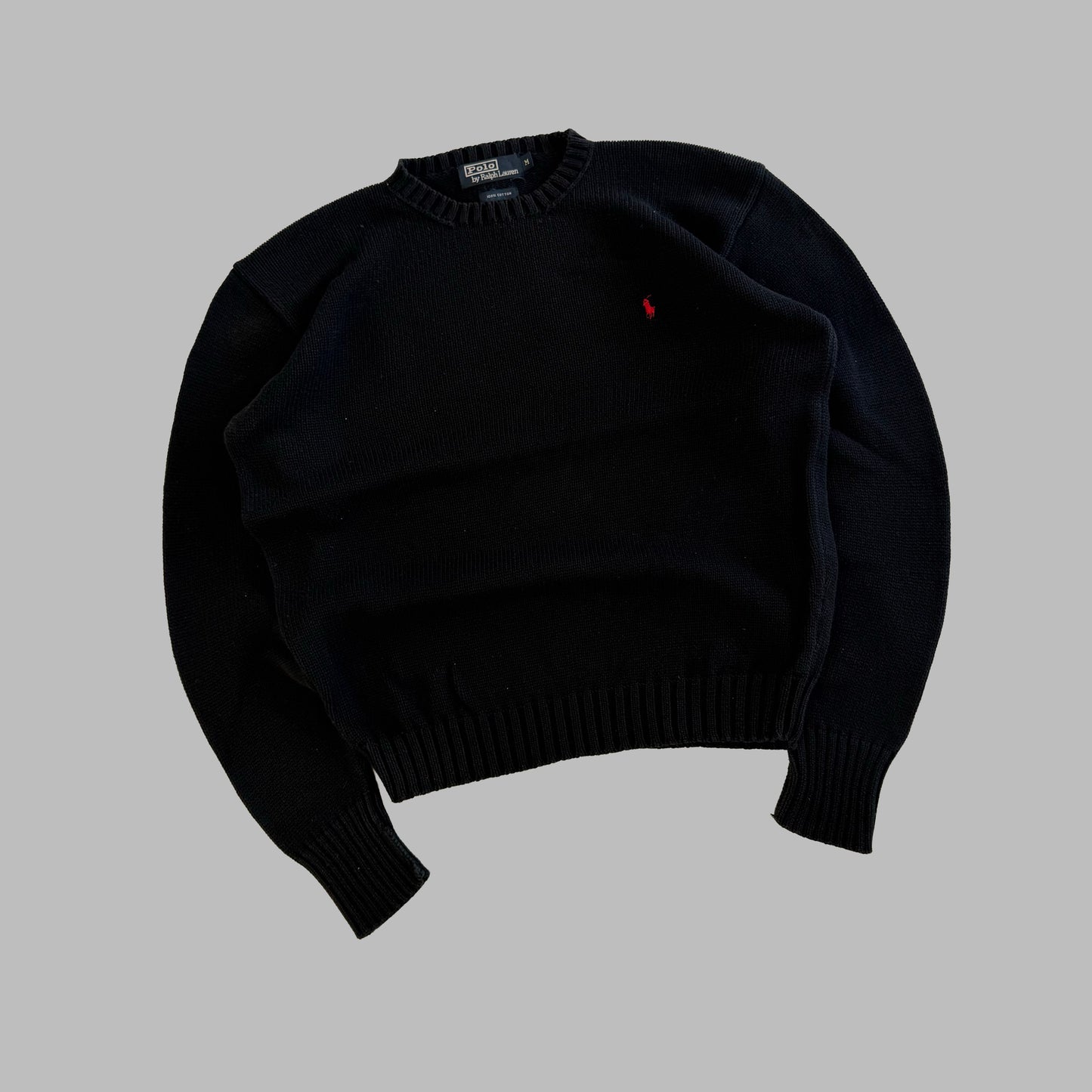 90s Polo Ralph Lauren Heavy Knit - M