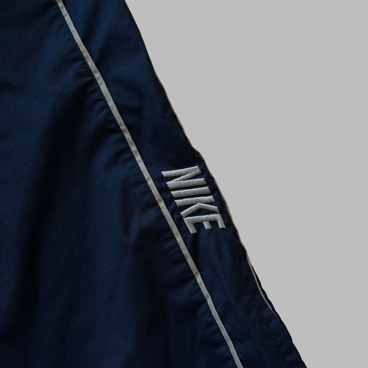Y2K Nike Striped Wide Leg Track Pants - M