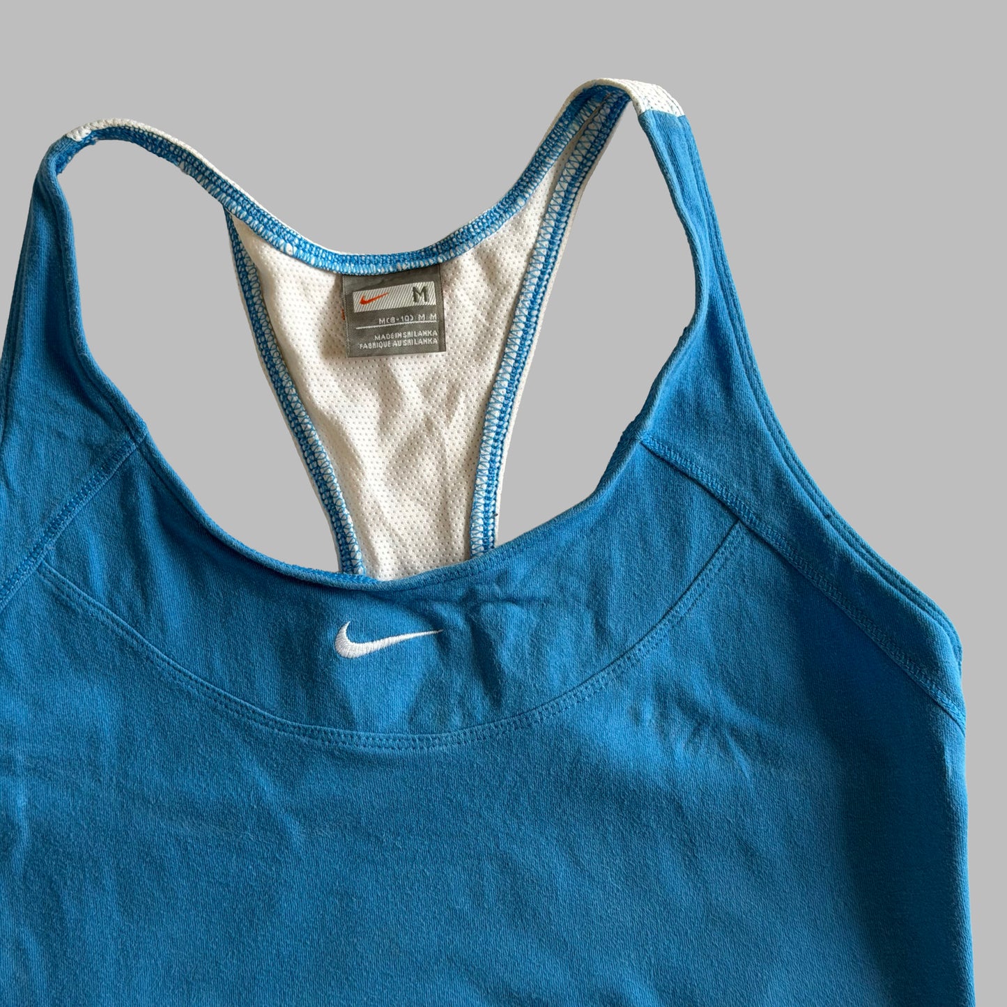 Y2K Nike Racerback Activewear Tank - M