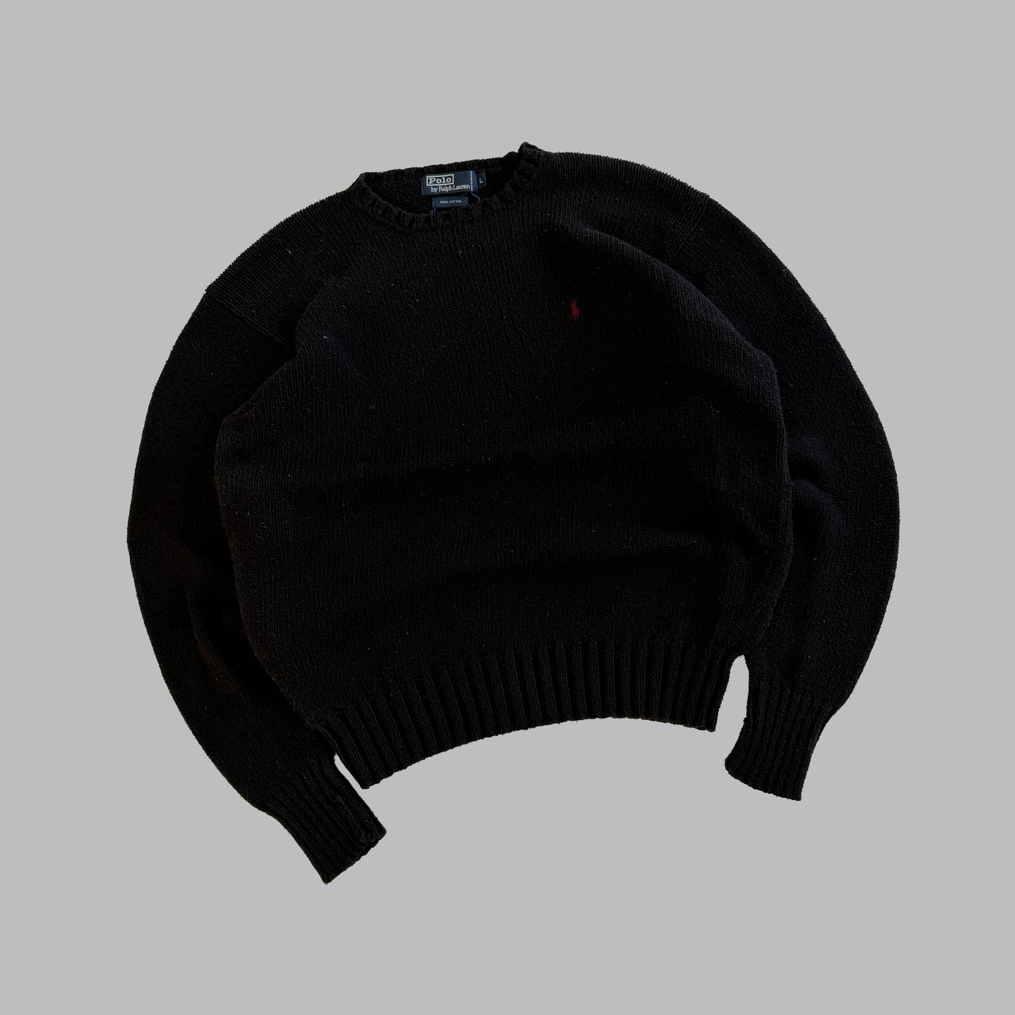 90s Polo Ralph Lauren Heavy Knit - L