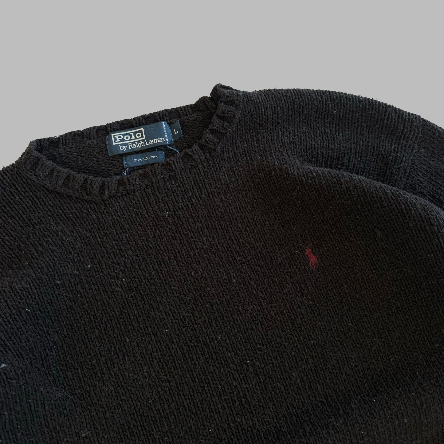 90s Polo Ralph Lauren Heavy Knit - L