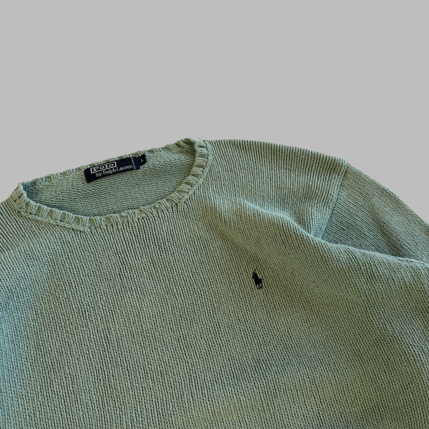 90s Polo Ralph Lauren Heavy Knit - L