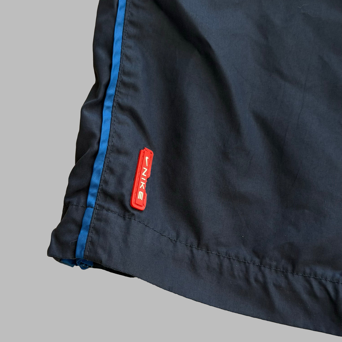 Y2K Nike Striped Baggy Track Pants - XL