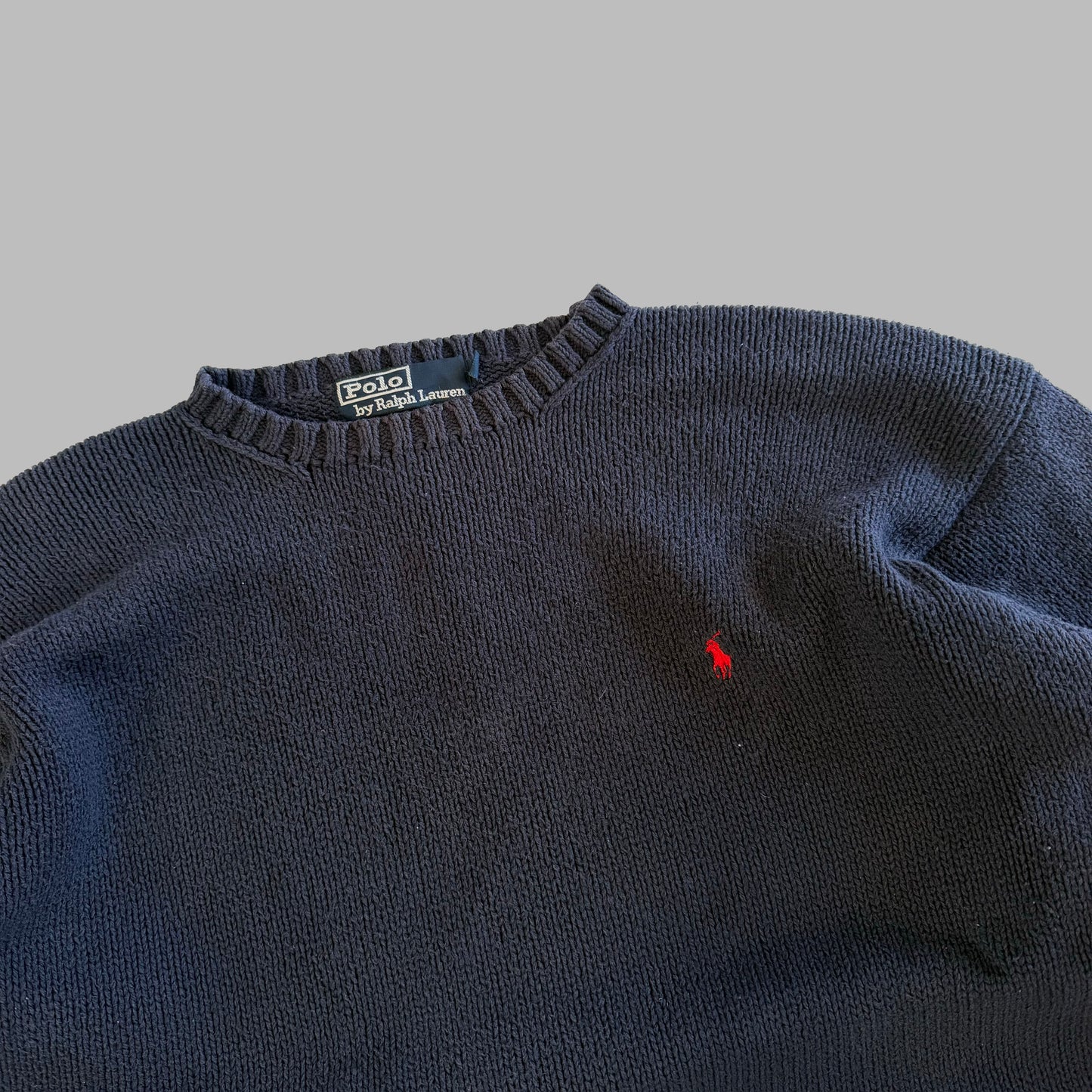 90s Polo Ralph Lauren Heavy Knit - L
