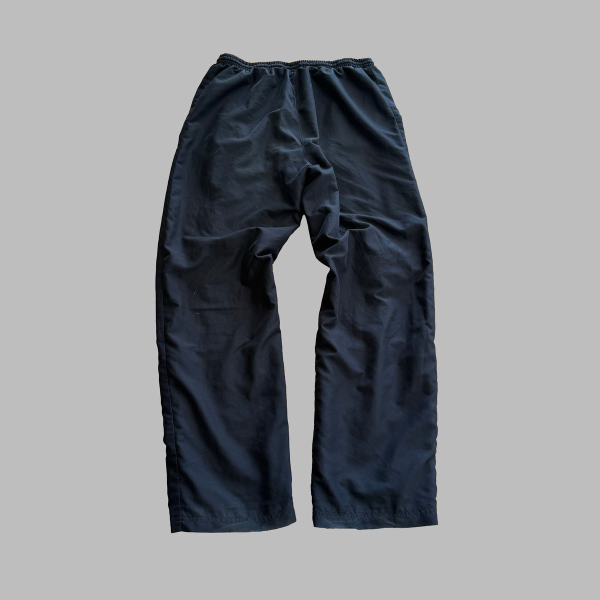 Y2K Adidas Striped Wide Leg Track Pants - S