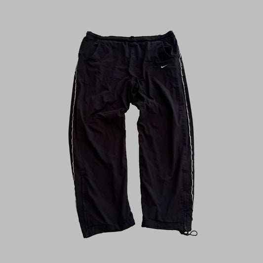 Y2K Nike Wide Leg Striped Track Pants - L
