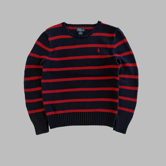 90s Polo Ralph Lauren Striped Heavy Knit - S