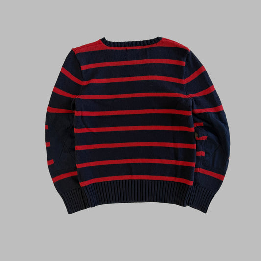 90s Polo Ralph Lauren Striped Heavy Knit - S