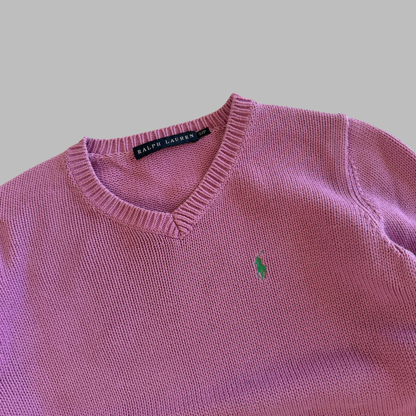 Y2K Polo Ralph Lauren Heavy Knit - S