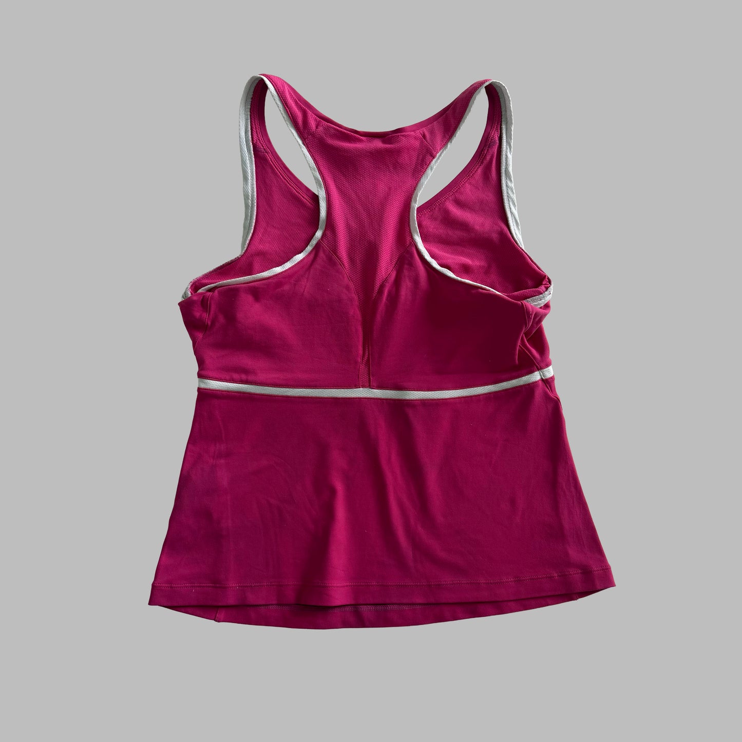 Y2K Nike Striped Racerback Activewear Top - L