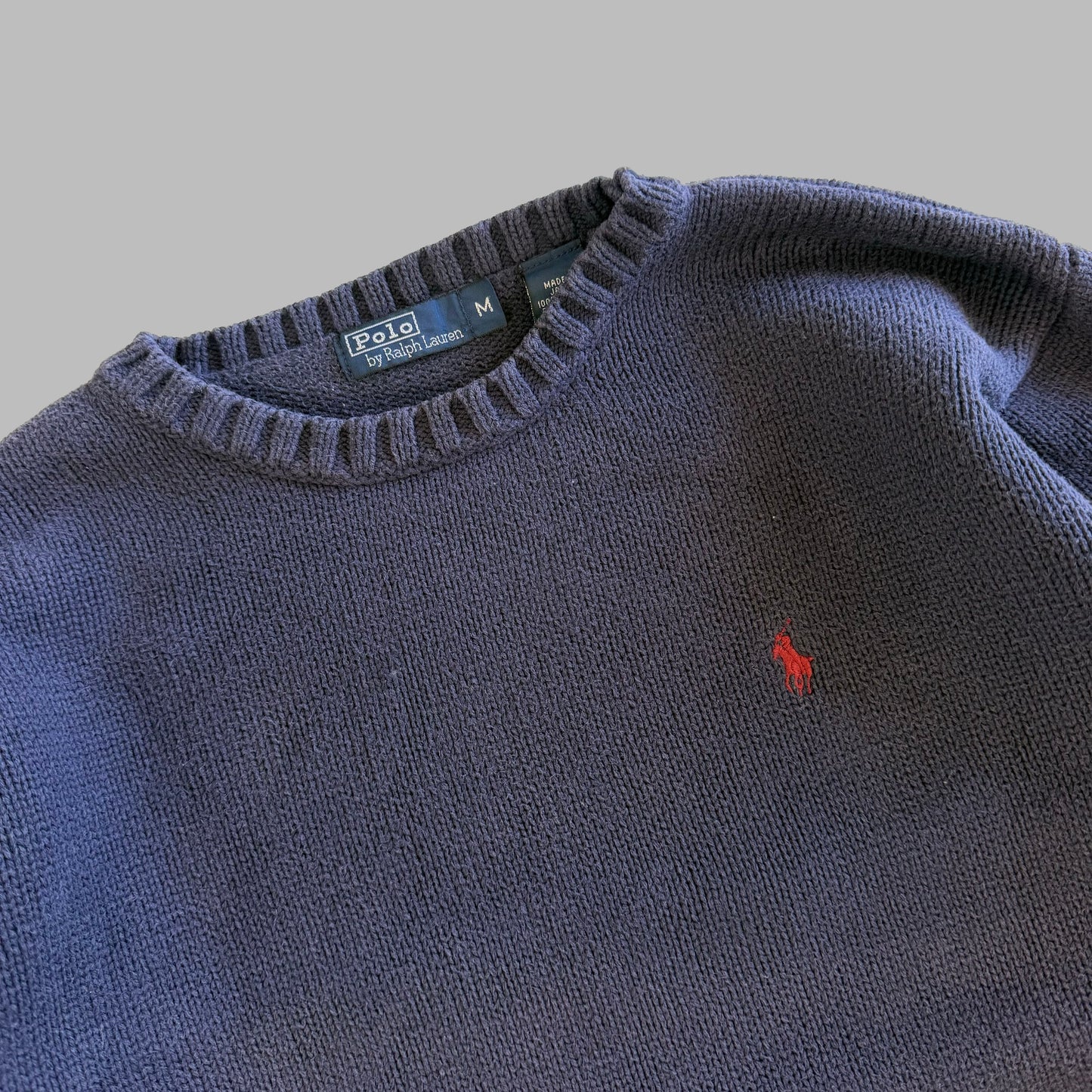 90s Polo Ralph Lauren Heavy Knit - M