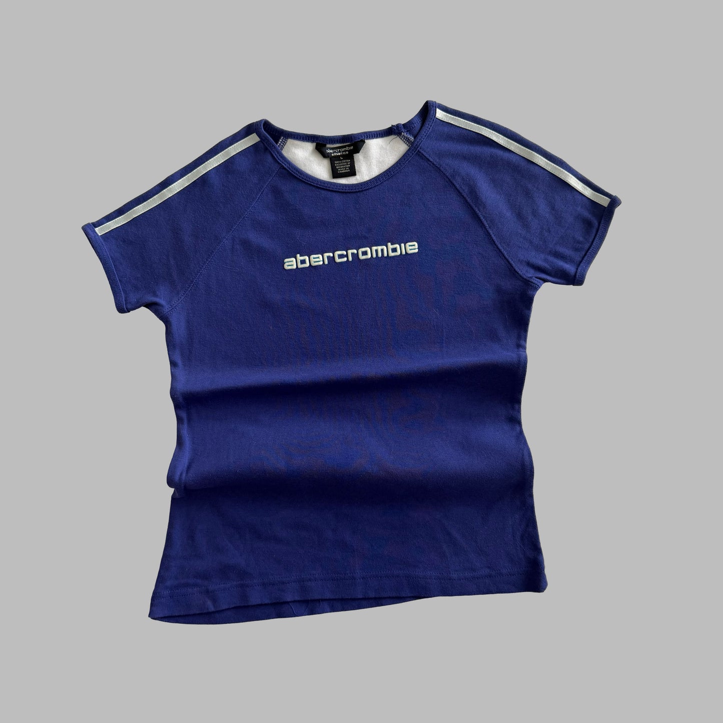 Y2K Abercrombie & Fitch Spell out Baby Tee - S/M