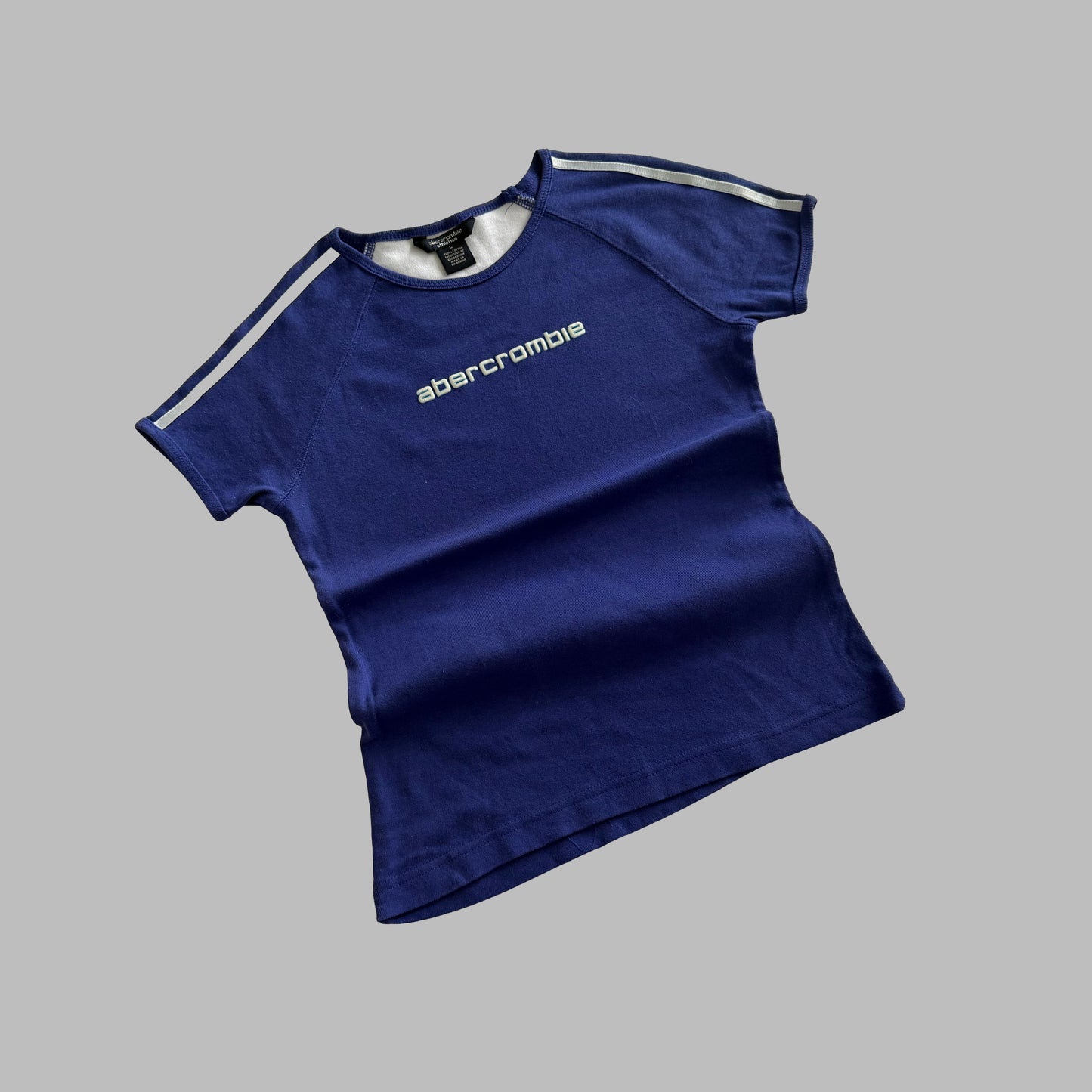 Y2K Abercrombie & Fitch Spell out Baby Tee - S/M