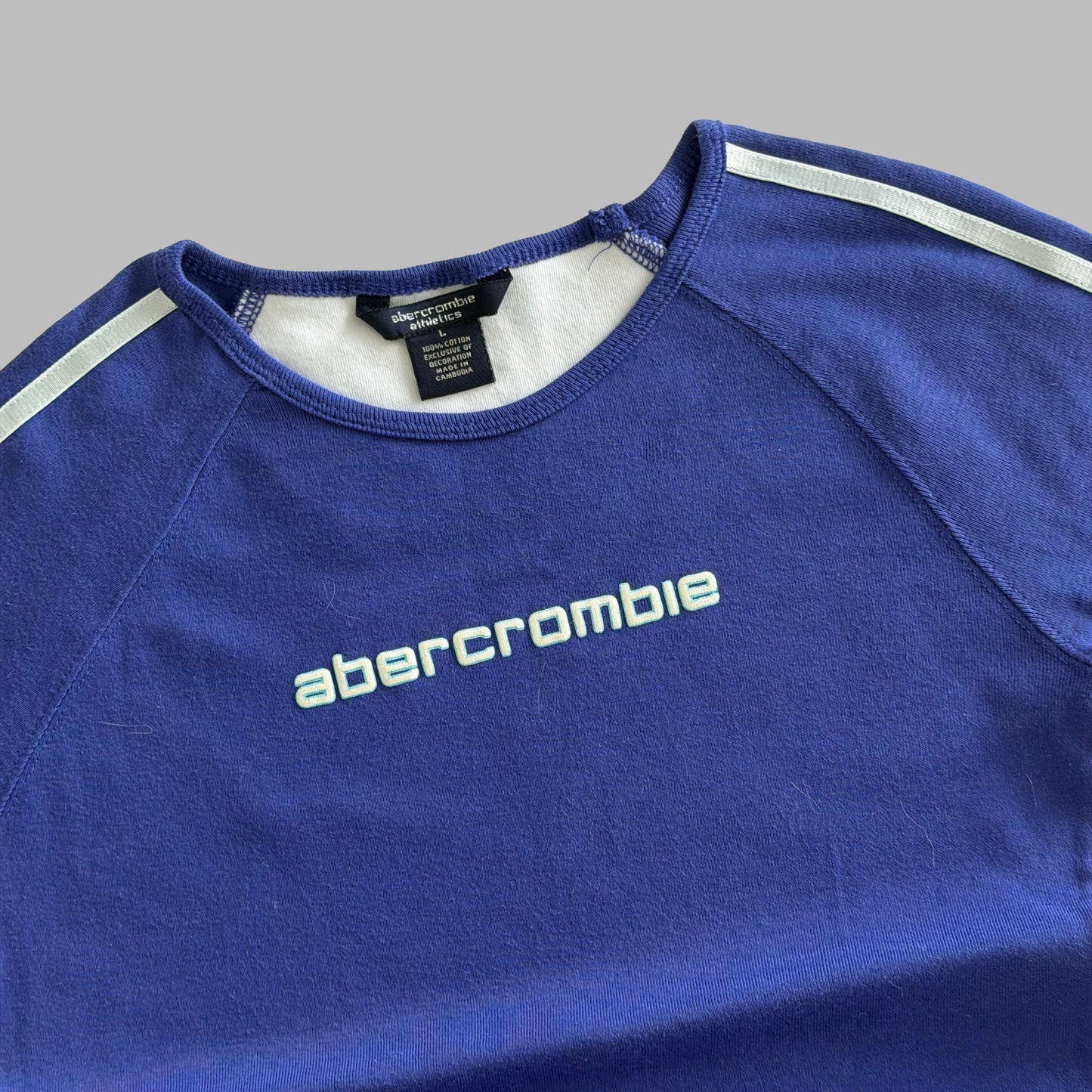 Y2K Abercrombie & Fitch Spell out Baby Tee - S/M