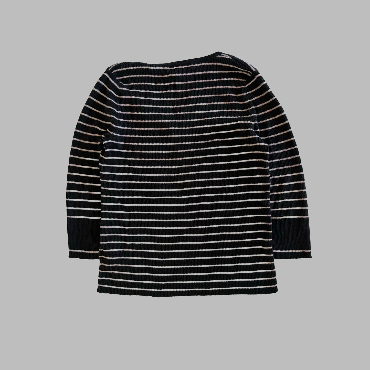 Y2K Polo Ralph Lauren Striped Long Sleeve - M