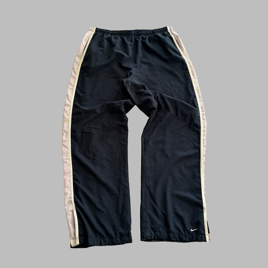 Y2K Nike Striped Wide Leg Track Pants - XL