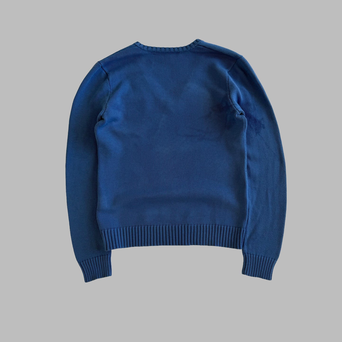 Y2K Polo Ralph Lauren V-neck Sweater - L