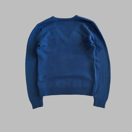 Y2K Polo Ralph Lauren V-neck Sweater - L