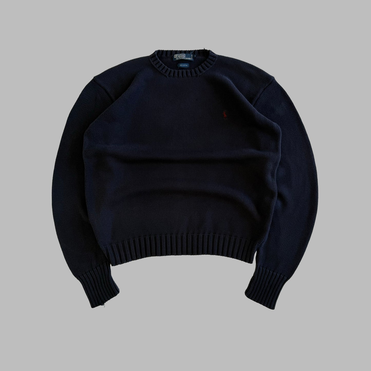 90s Polo Ralph Lauren Heavy Knit - M