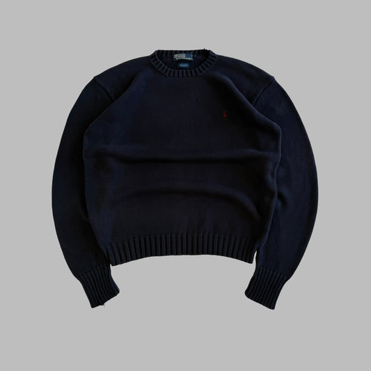 90s Polo Ralph Lauren Heavy Knit - M